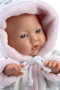 Realistická bábika bábätko s mäkkým látkovým telom 32 cm Little baby Llorens