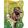 Tvarované omaľovánky Dinosaury