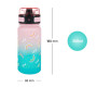 Tritánová fľaša na pitie Gradient 350 ml Baagl