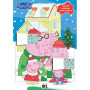 Adventný kalendár so samolepkami Prasiatko Peppa