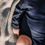 Merino zavinovacie body granátové Eevi
