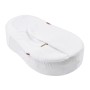 Prikrývka na Cocoonababy Lightweight White Red Castle