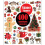 400 samolepiek Vianoce