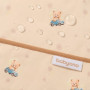 Nepremokavá zásterka – podbradník Bear béžový BabyOno