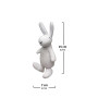 Prstový maňuška králik Bobek 15 cm
