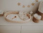 Prebaľovací košík pre bábätko Corn + podložka Ahojbaby