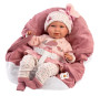 Obleček pre bábiku New Born veľkosti 40-42 cm s nosítkom do ruky Llorens