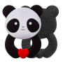 Detské silikónové hryzátko Akuku Panda