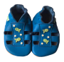 Kožené capáčky sandálky Barefoot Vel. L (12-18 mes.) Hopi Hop