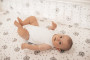 Bavlnená prestieradlo s gumou a potlačou 70 x 140 cm Babymatex