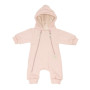 Overal pre bábätko rastúci svetrový Powder pink Esito