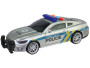 Policajné auto na zotrvačník 17 cm so svetlom a zvukom