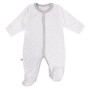 Dojčenské overálky Tiny 3 ks šedej Eevi