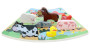 Drevené puzzle Veselá farma prepojiteľné 2Kids Toys
