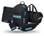 Set 5 Skate Fortnite Blue: batoh, športová taška, oblička, obal na notebook, peňaženka Baagl