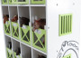Stajňa pre kone drevená s kójami 12 ks Kids Globe Farming