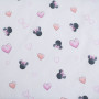 Obliečky do postieľky Minnie Blush Pink 100 x 135, 40 x 60 cm Jerry Fabrics