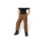 Rastúce softshellové nohavice Sport Brown Esito