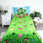 Obliečky Minecraft Outdoor Mobs 140 x 200, 70 x 90 cm Jerry Fabrics