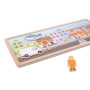 Magnetické puzzle mesto Bigjigs Toys