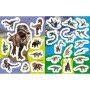 Dolep si svietiace samolepky Dinosaury