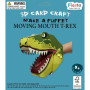 Kreatívna súprava 3D bábka T. rex Fiesta Crafts