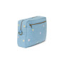 Denim Organizer na kočík Light Blue Hearts Studio Noos