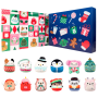 Micromallows Adventný kalendár - 12 ks Squishmallows