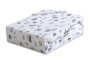 Mušelínové prestieradlo Dizajn s gumou 60 x 120 cm BabyMatex