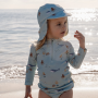 Plážová šiltovka s ochranou krku Ocean Friends Little Dutch
