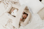 Nastaviteľná hrazdička s hračkami a bielym šumom 2 v 1 Sleepee