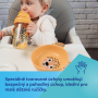 Tanier s ušami BabiesBoo žltý Canpol babies