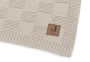 Deka 75 x 100 cm Box Knit Warm Sand Jollein