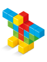 Geomag Magicube Full Color 24 dielikov