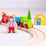 Drevená vláčikodráha osmička Bigjigs Rail