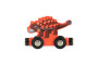 Vlak/Vláčik s vagónmi dinosaurus na magnety 10 ks drevo