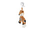 Hrkálka plyš 30 cm záves na postieľku/kočík 0 m+ babyted