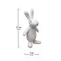 Prstový maňuška králik Bob 17 cm