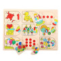 Obrázkové počítacie puzzle Bigjigs Toys