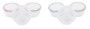 Sklenené misky s viečkami B-Glass Bowls 280 ml Bo Jungle