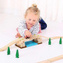 Hojdací most cez rieku Bigjigs Rail