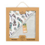 Osuška s kapucňou Bamboo design 100 x 100 cm Babymatex