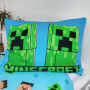 Obliečky Minecraft "Jungle Fight" svietiace 140 x 200, 70 x 90 cm Jerry Fabrics