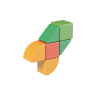 Geomag Magicube Shapes 6 dielikov