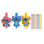 Sviečky tvarované Stitch & Angel 3 ks + špirálové farebné 6 ks