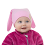 Jarná čiapka s ušami Color Pink Esito