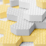 Podložka penové puzzle Luno 150x180 cm Yellow 30 ks Kinderkraft 2020