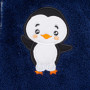 Zimná detská kombinéza New Baby Penguin tmavo modrá