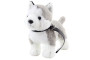 Plyš Husky s vodítkom 25 cm Eco-Friendly