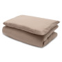 Bavlnený set do postieľky s výplňou 90 x 120 cm cappuccino New Baby